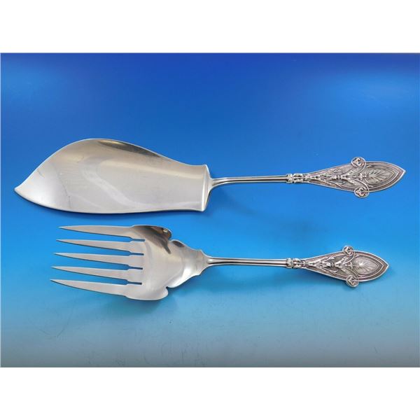 Sterling Silver Fish Serving Set Tiffany and Co