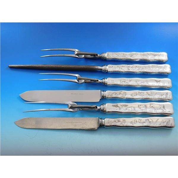 Sterling Silver Roast Carving Set Tiffany and Co