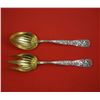 Image 2 : Sterling Silver Salad Serving Set Tiffany and Co
