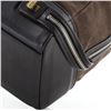 Image 5 : Celine Boston Bag Suede and Leather Small Black, Neutral