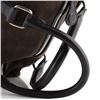 Image 6 : Celine Boston Bag Suede and Leather Small Black, Neutral