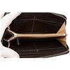Image 6 : Fendi Dark Brown Salleria Leather Zip Around Wallet