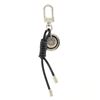 Image 1 : Louis Vuitton Rope Key Holder Metal and Damier Canvas Black