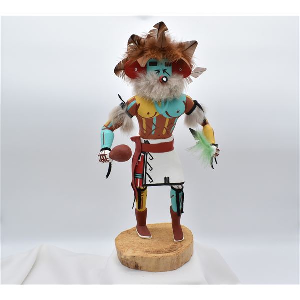 Navajo Morning Singer Kachina by P. Yazzie