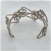 Image 2 : Silver Tone Scrollwork Cuff Bracelet