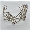 Image 3 : Silver Tone Scrollwork Cuff Bracelet
