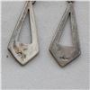 Image 3 : Native American Hopi Sterling Silver Earrings