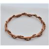 Image 2 : Copper Bangle Bracelet with 2 Copper Rings