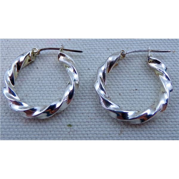 Sterling Silver Hoop Earrings