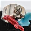 Image 6 : Navajo Sterling Double Fetish Ring, Size 9