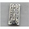 Image 2 : Navajo Sterling Hand Stamped Money Clip