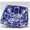 Image 2 : Large Mexican Cobalt Blue and White Pottery Bowl