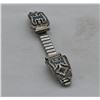 Image 2 : Navajo Sterling Chip Inlay Watch Band