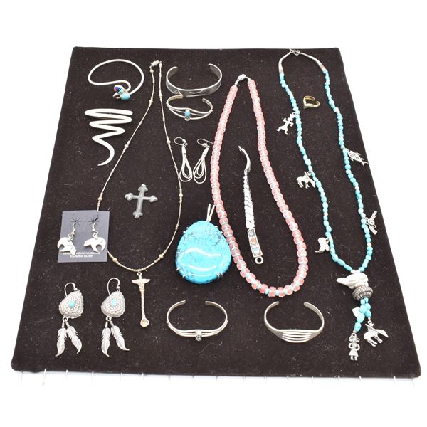 Collection of Jewelry, Some Native American