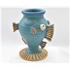 Image 1 : Foxlo California Pottery Fish Vase