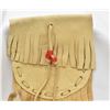 Image 4 : Native American Navajo Leather Possible Bag