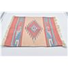 Image 2 : Mexican Pastel Wool Textile Throw