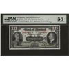 Image 1 : Bank of Montreal 505-62-04 1938 $10 AU55 PMG