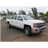 Image 4 : 2016 Chevy Silverado 2500HD Pickup Truck 4X4 w/Bed-Mounted Fuel Tank, Tool Box & Racks, Lic. 363TWB
