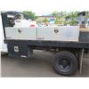 Image 9 : 2015 Dodge RAM 3500HD Flatbed Truck w/ Fuel Tank, Lic. 362TVJ (NEEDS MAJOR REPAIR)