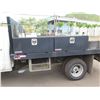 Image 29 : 2018 Chevy Silverado 3500HD Flatbed Dump Truck w/ Bed-Mounted Fuel Tank, Lic. 427TWN (Runs & Dumps -