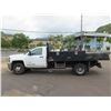 Image 9 : 2018 Chevy Silverado 3500HD Flatbed Dump Truck w/ Bed-Mounted Fuel Tank, Lic. 427TWN (Runs & Dumps -