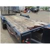 Image 12 : Load Trail Double Axle Trailer w/ Wood Deck & Fold Up Ramps 16"L