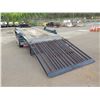 Image 23 : Load Trail Double Axle Trailer w/ Wood Deck & Fold Up Ramps 16"L