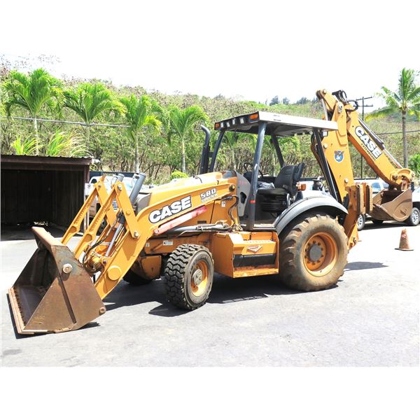 CASE 580 Super N Backhoe Extendahoe (Starts & Runs, See Video)