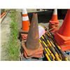 Image 5 : Pallet Orange Pylon Traffic Cones & Rails