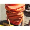 Image 6 : Pallet Orange Pylon Traffic Cones & Rails