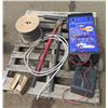 Image 1 : Pallet Napa Battery Charger 85-2250, Spool Cable, Tool, etc