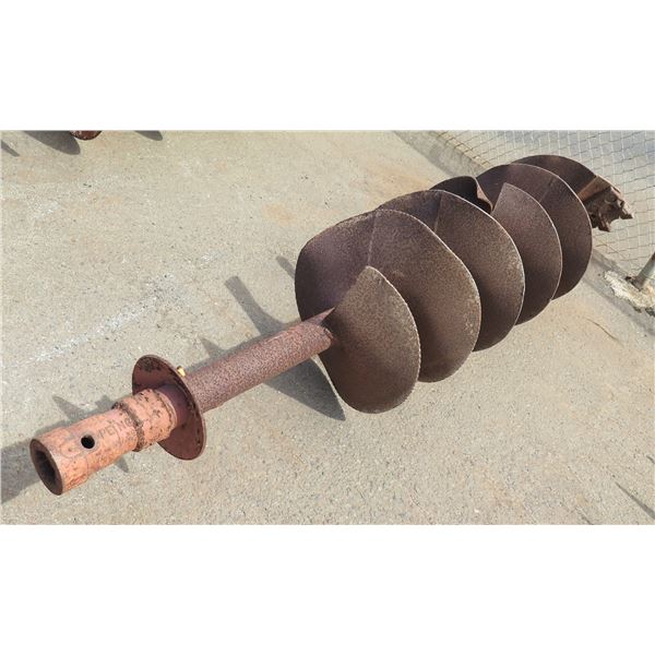 Commercial Machine Attachment Auger Drill Bit 92"L