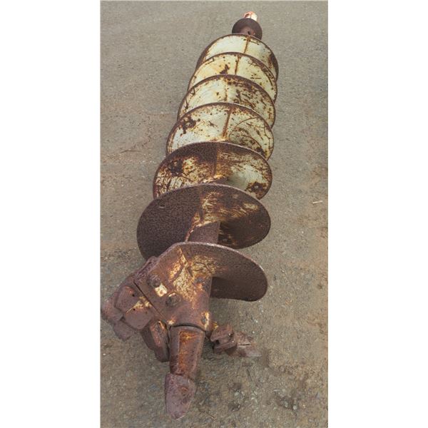 Commercial Machine Attachment Auger Drill Bit 97"L