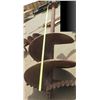 Image 6 : Commercial Machine Attachment Auger Drill Bit 97"L