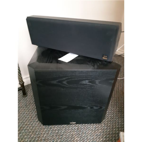 Paradigm & Polk Speakers Cat B