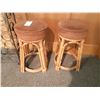 Image 3 : Rattan Stools & Wine Rack Cat B