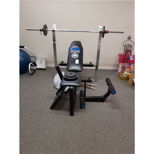 York Bench Press & Weights Cat C