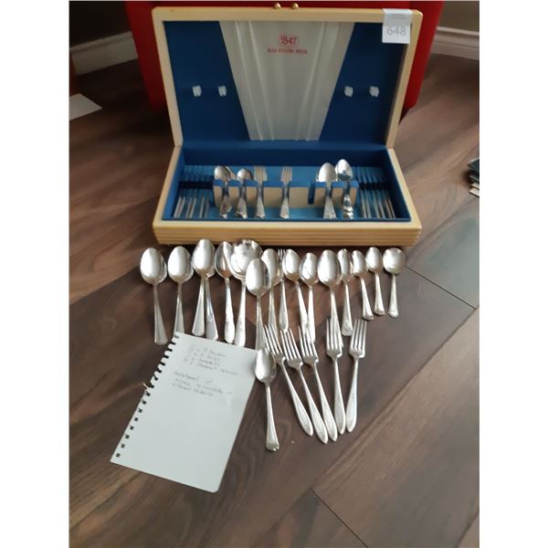 Lenox Silver Plate Flatware Cat A