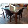 Image 1 : Steve Silver Bar Style Table & Chairs Cat C