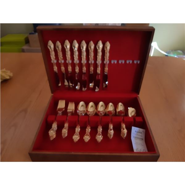 Gold Plated Flatware Cat A