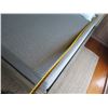 Image 10 : Platform Footed Bed Frame w/ Headboard & Mattress 82" x 76" x 24"H