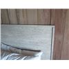 Image 8 : Platform Footed Bed Frame w/ Headboard & Mattress 82" x 76" x 24"H