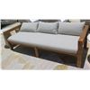 Image 1 : Alta Outdoor Sofa Wood Frame w/ Seat & Back Cushions 90" x 34" x 26"H
