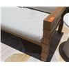 Image 2 : Alta Outdoor Sofa Wood Frame w/ Seat & Back Cushions 90" x 34" x 26"H
