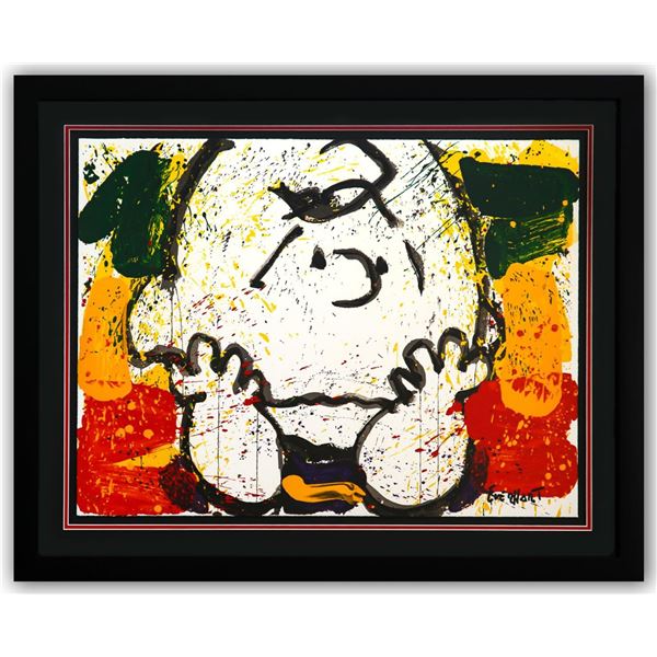 Tom Everhart- Hand Pulled Original Lithograph "Call Waiting"