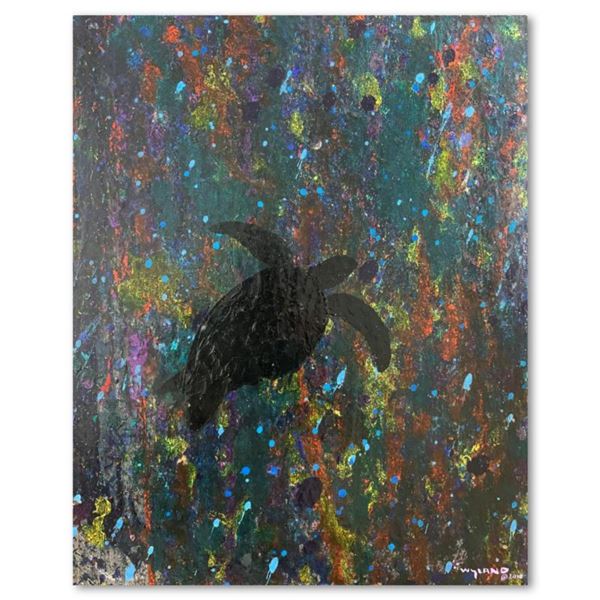 Wyland, Hand Signed Original Painting with Letter of Authenticity.