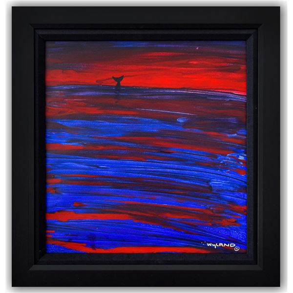 Wyland- Original Painting on Canvas "Fluke"
