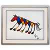 Image 1 : Alexander Calder- Lithograph on Arches Paper "Flying colors - Beastie"