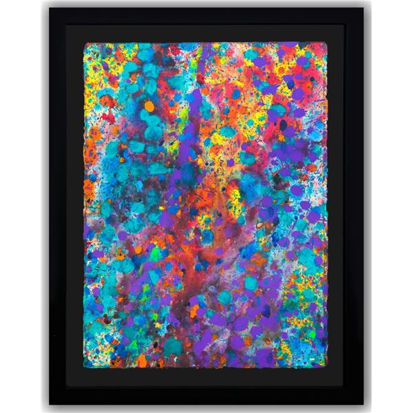 Wyland- Original Watercolor "Pollock Coral Reef"